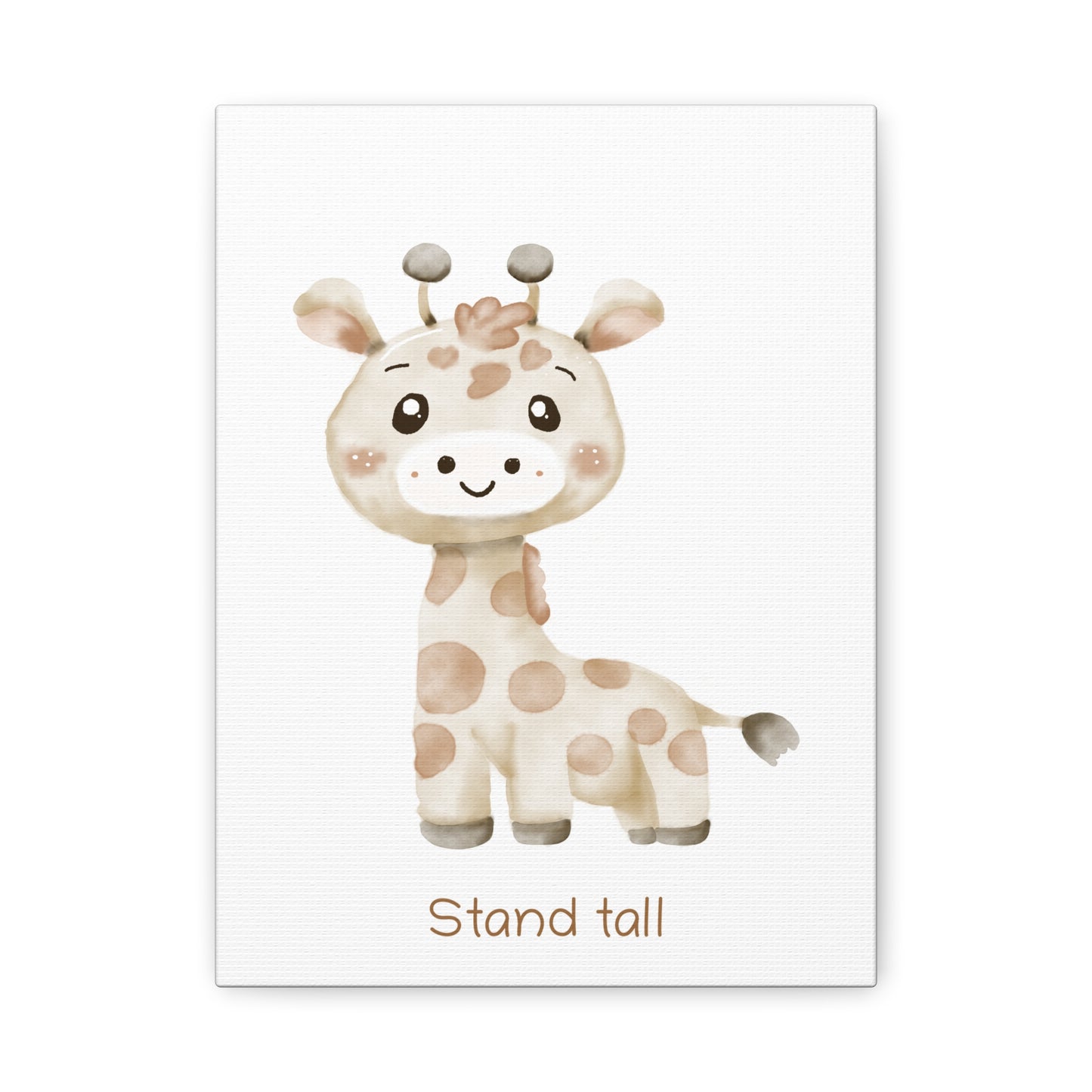 Giraffe Stand tall - Nursery Wall Art