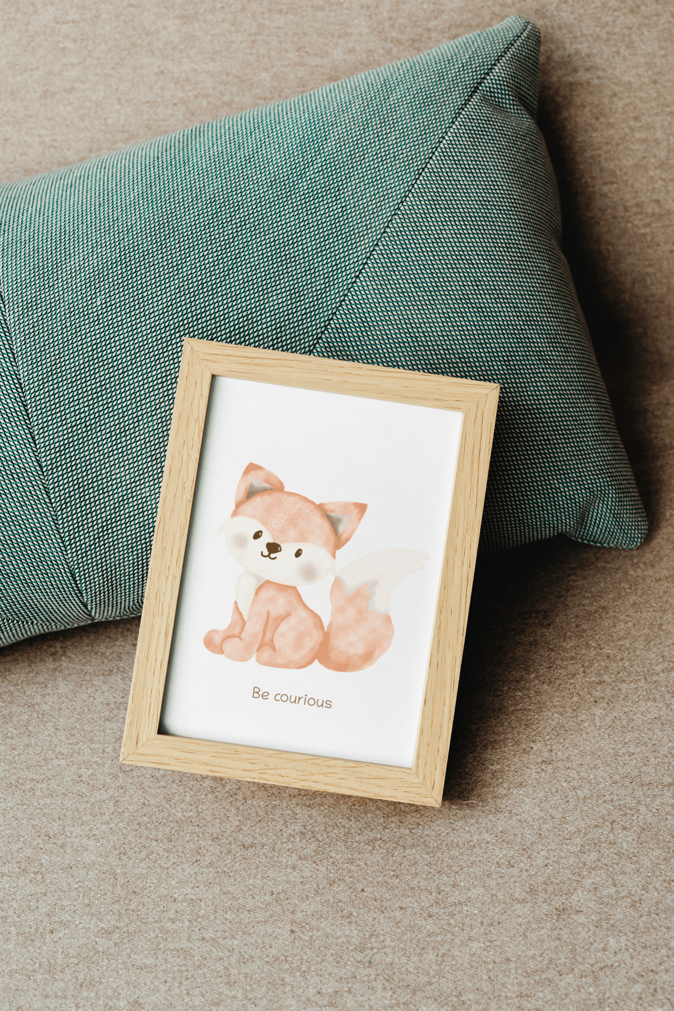 Fox Be courious - Prints - Colorina
