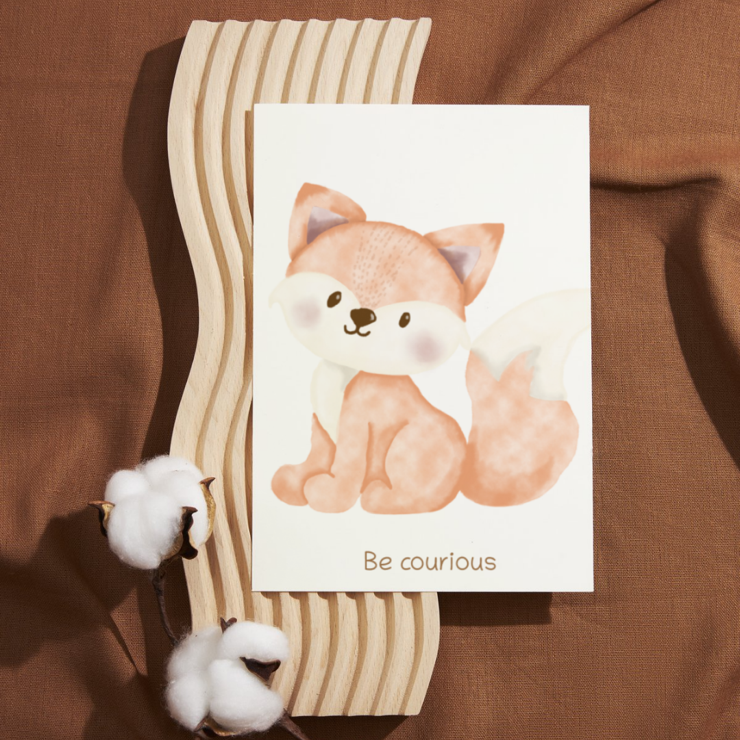 Fox Be courious - Prints