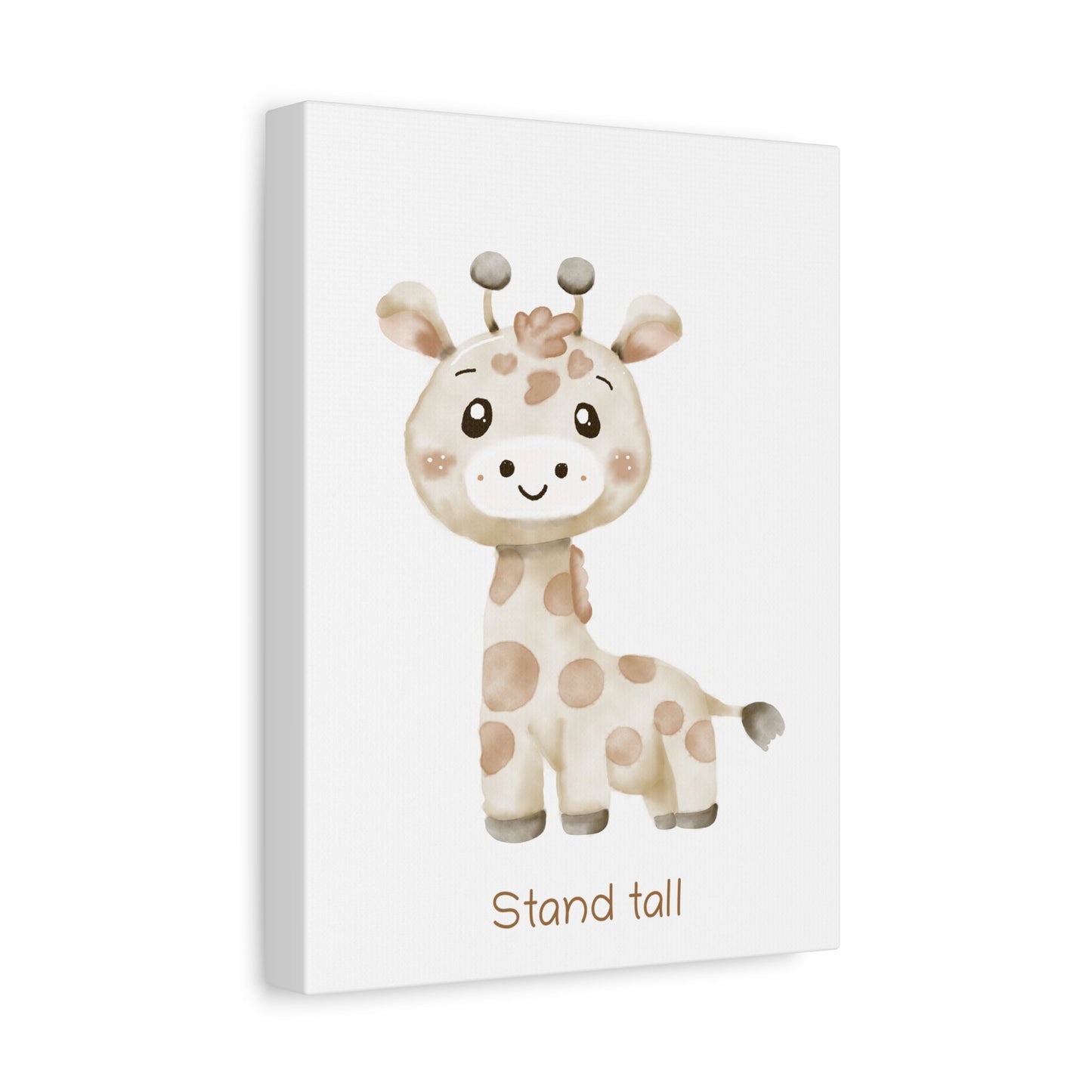 Giraffe Stand tall - Nursery Wall Art - Colorina
