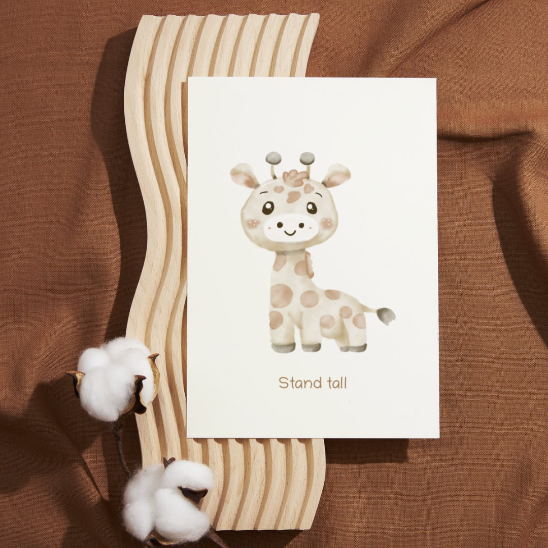 Giraffe Stand tall - Prints