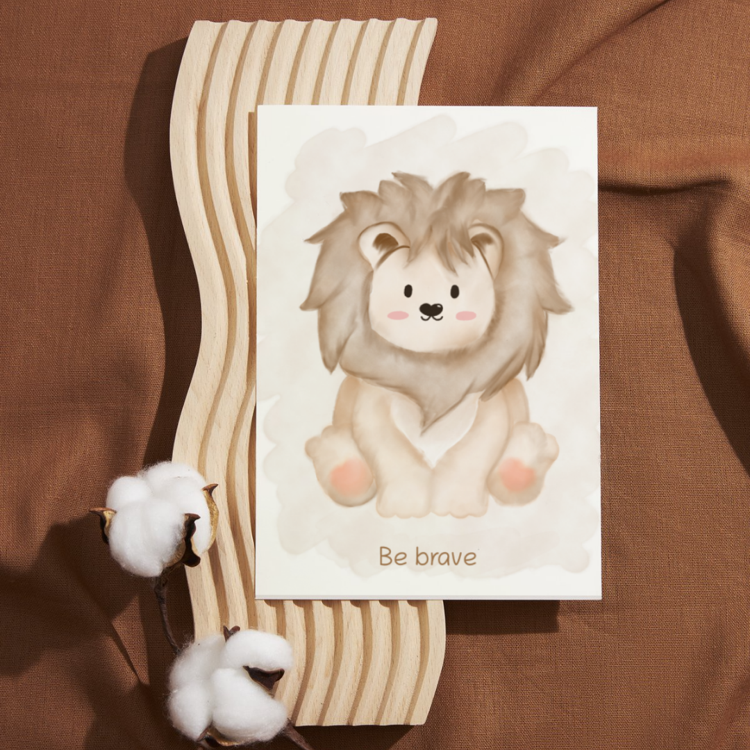 Lion Be brave - Prints