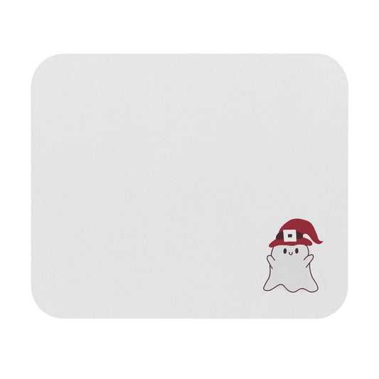 Ghost Mouse Pad, Halloween Desk Decor, Spooky Office Accessory, Cute Rectangle Mouse Mat, Ghostly Gift Idea, Holiday Design