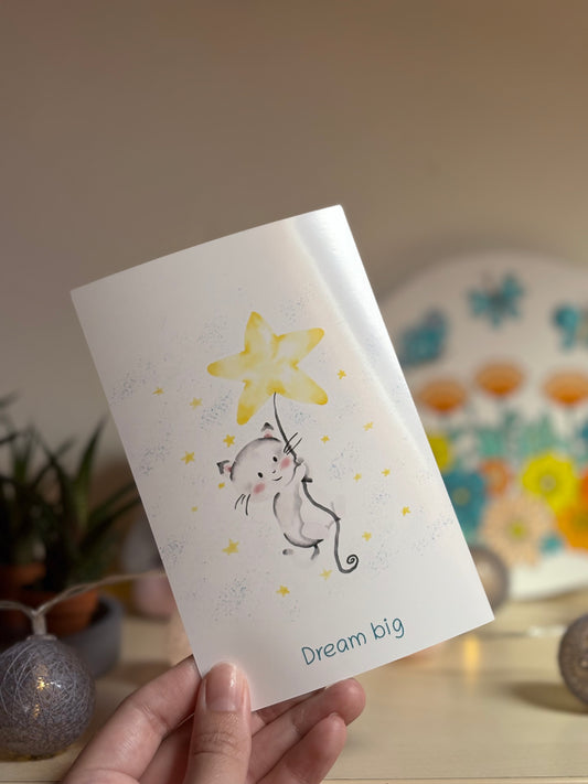 Cat Dream Big - Prints