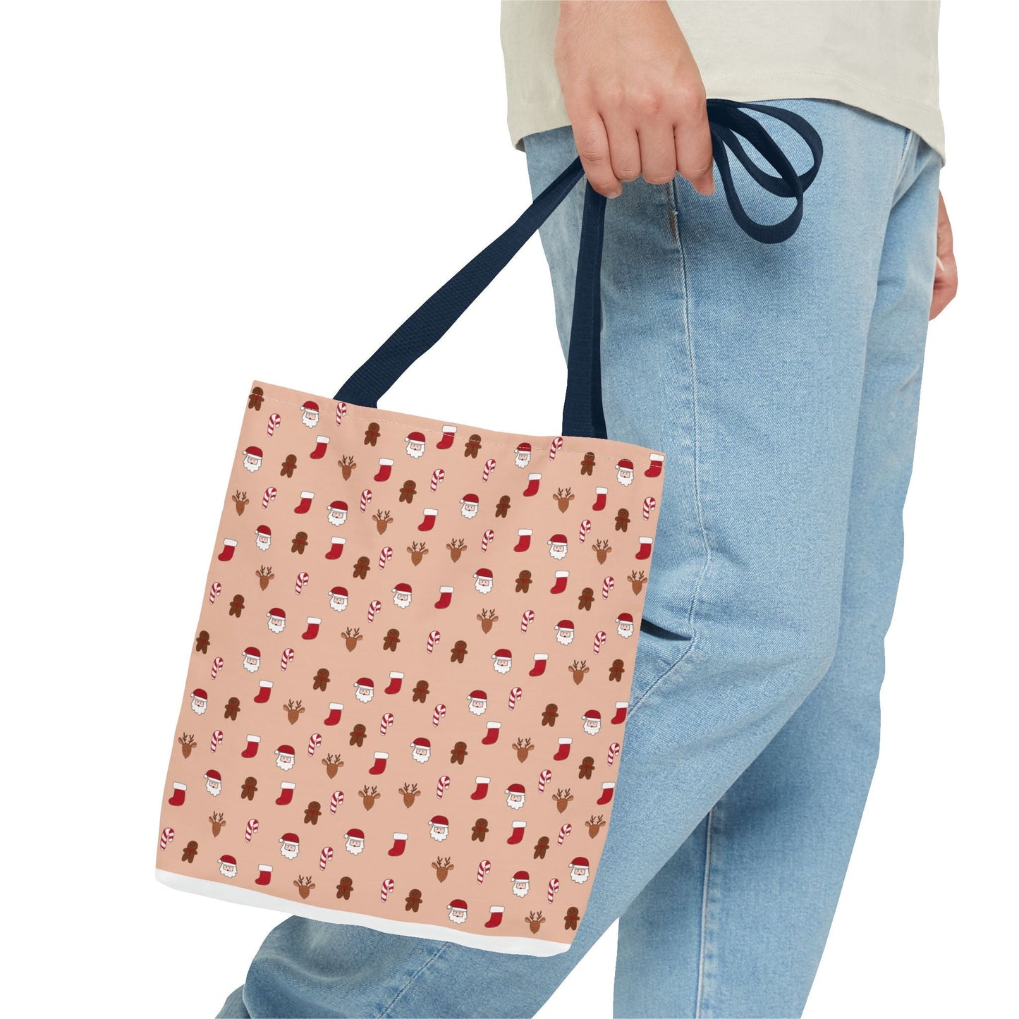 Christmas Pattern Tote Bag - Colorina