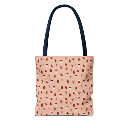 Christmas Pattern Tote Bag - Colorina