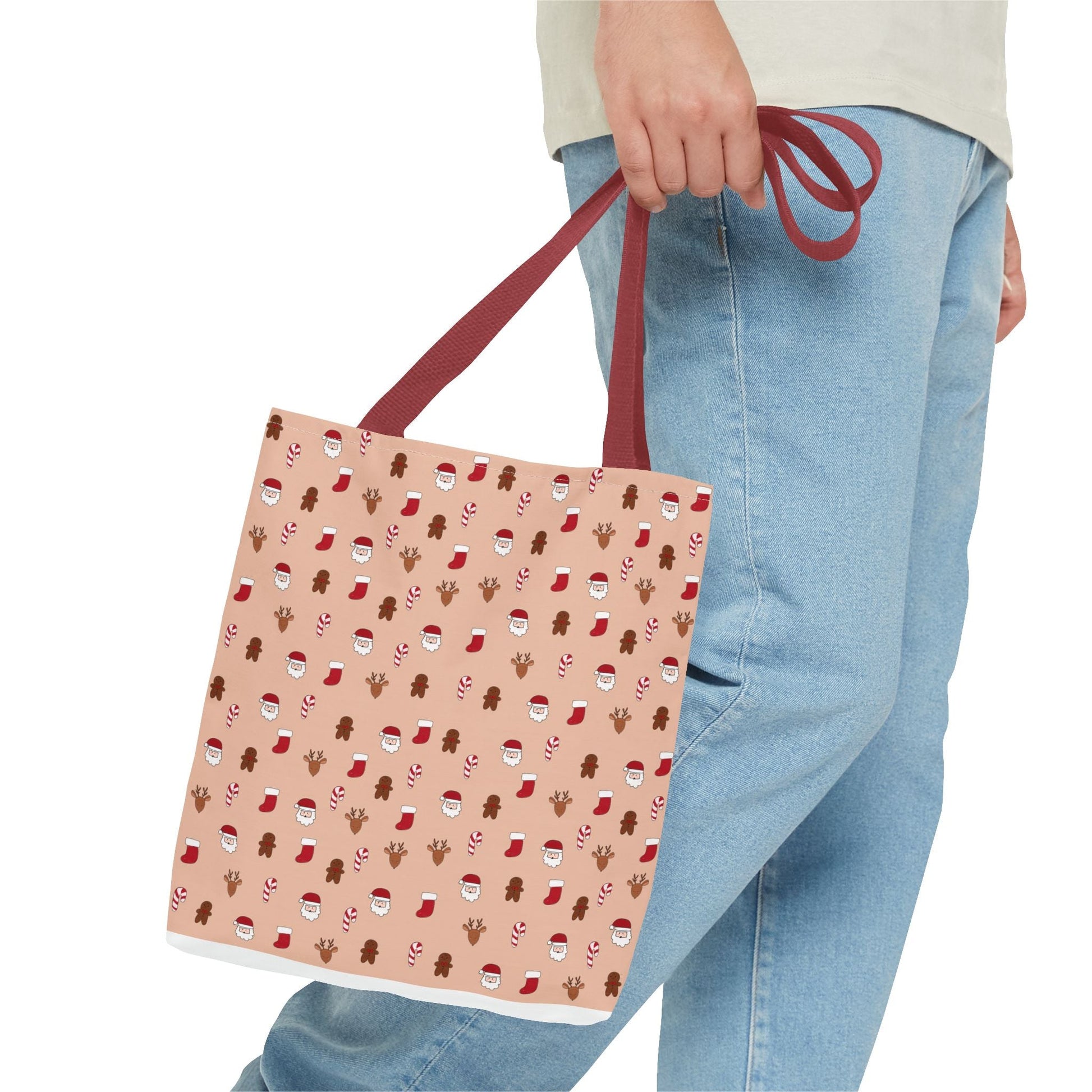 Christmas Pattern Tote Bag - Colorina