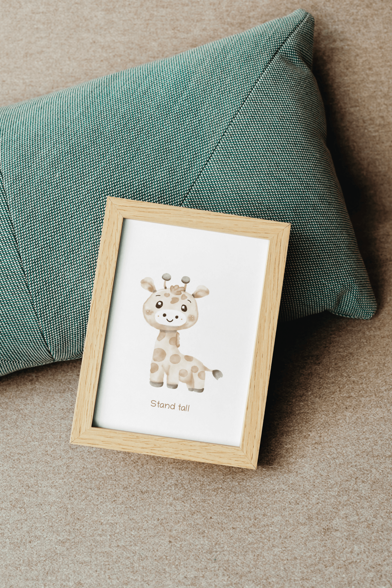 Giraffe Stand tall - Prints - Colorina